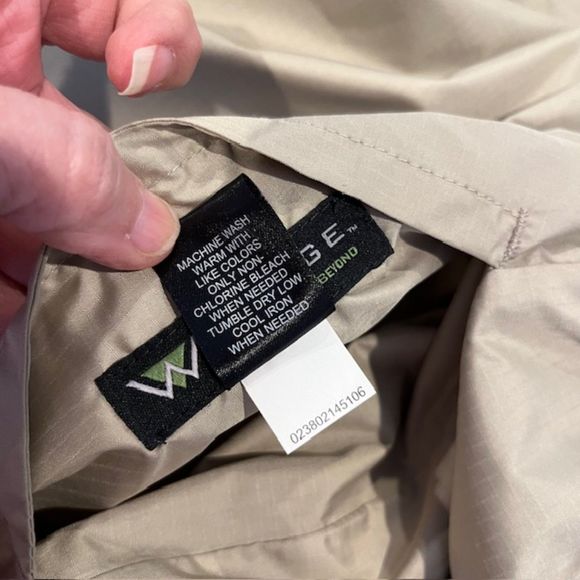 NWOT Wedge Men's Reversible Golf Vest Tan / Black Pockets XXL - Picture 6 of 9